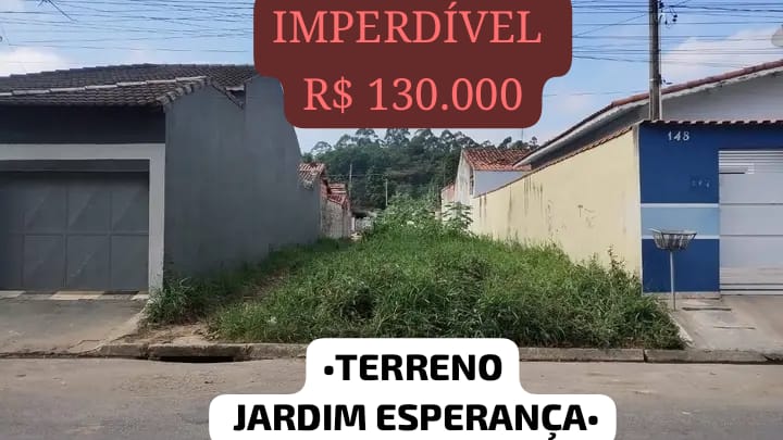 EXCELENTE TERRENO NO JARDIM ESPERANÇA! Guaratinguetá-SP